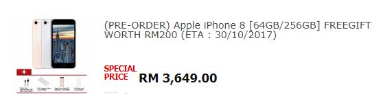 iphone 8 malaysia price