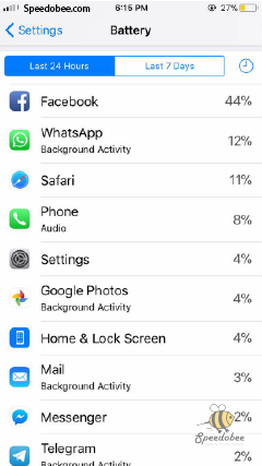 Speedobee iPhone battery