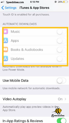 speedobee apps store disable downloads-01