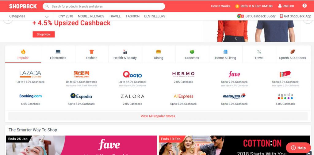 maxis shopback malaysia shopping